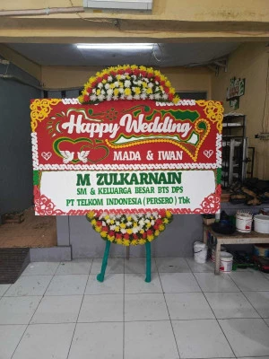 Papan Bunga di Cinere