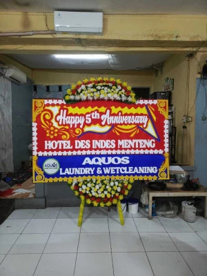 Papan Bunga di Cinere