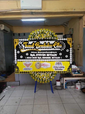 Papan Bunga di Cinere