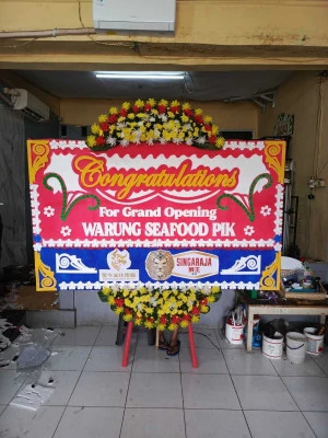 Papan Bunga di Cinere
